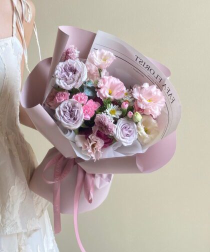 PASTEL PINK & LILAC TONE BOUQUET