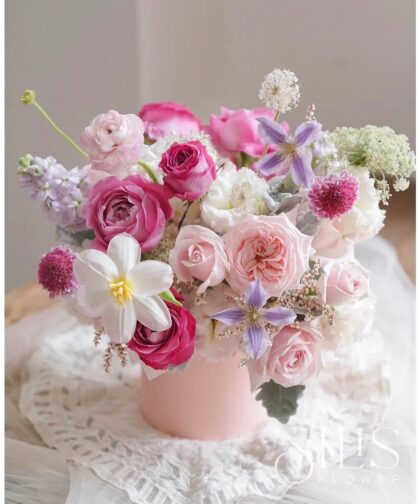 PINK LIGHT TONE BOX S