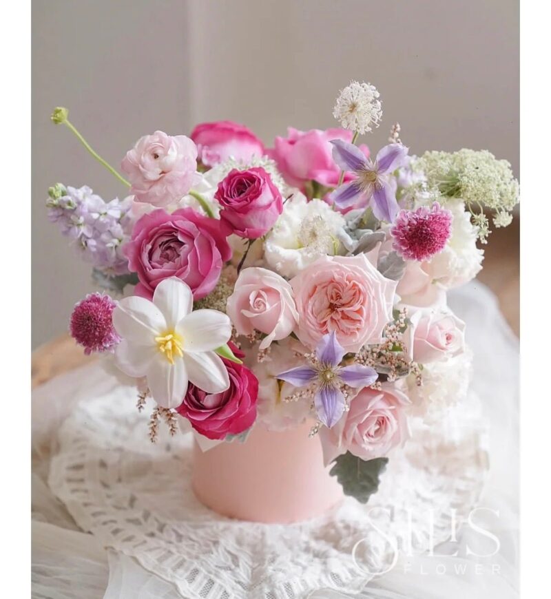 PINK LIGHT TONE BOX S