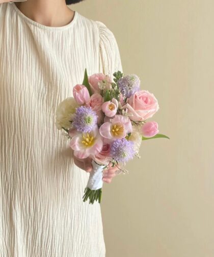 PURPLE PINK - BRIDAL FLOWER