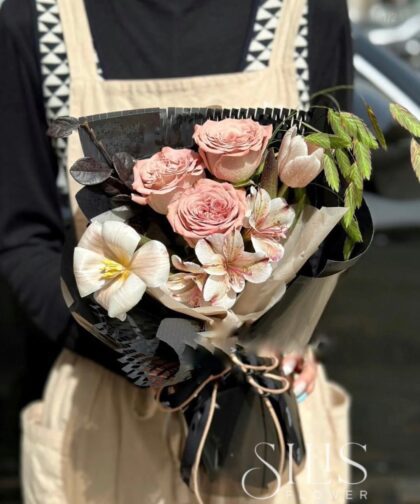 CAPPUCHINO TULIP MINI BOUQUET