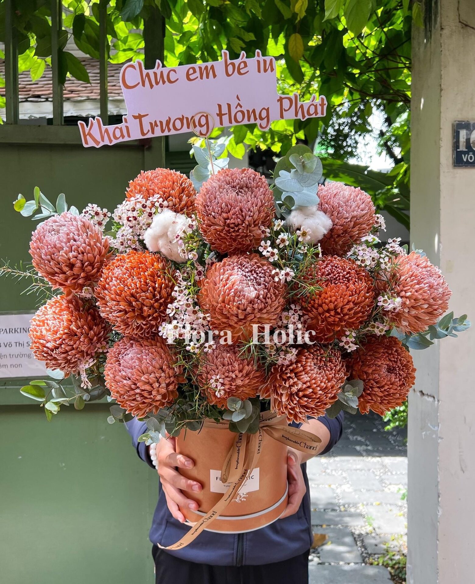 Tạo Điểm Nhấn Với Hoa Chúc Mừng Thiết kế tại Silis Flower