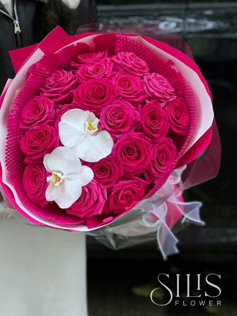 PINKPLOY ORCHID L BOUQUET