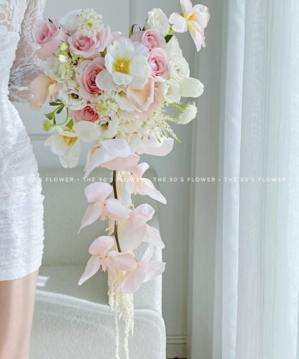WHITE PINK PREMIUM - BRIDAL FLOWER
