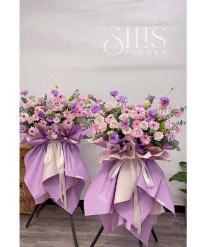 PINK PURPLE OPENING STAND