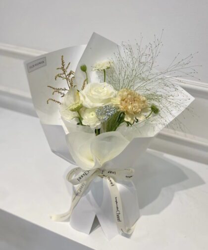 WHITE TONE MINI BOUQUET