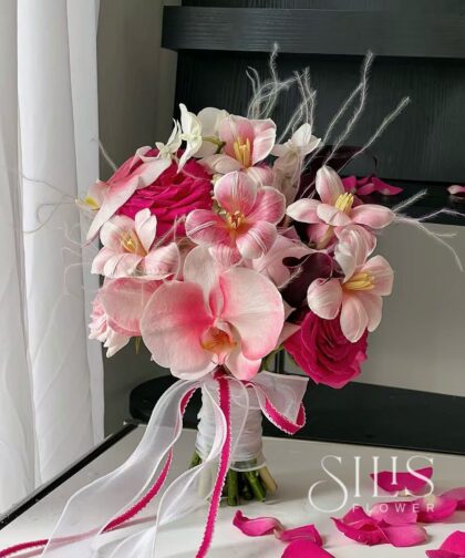 WHITE PINKPLOY - BRIDAL FLOWER
