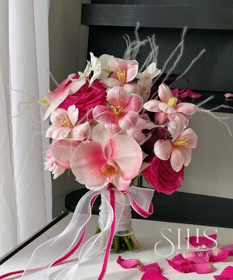 WHITE PINKPLOY - BRIDAL FLOWER