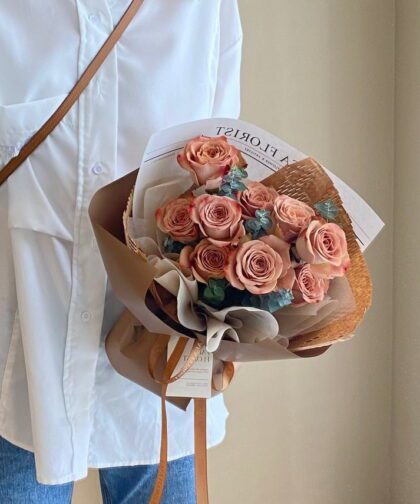 CAPPUCCINO ROSE BOUQUET
