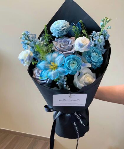 BLUE TONE MIX BOUQUET S