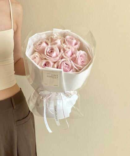 CLASSIC PINK ROSE 10B BOUQUET