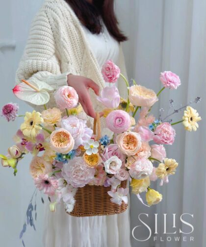 PINK MIX TONE M BASKET