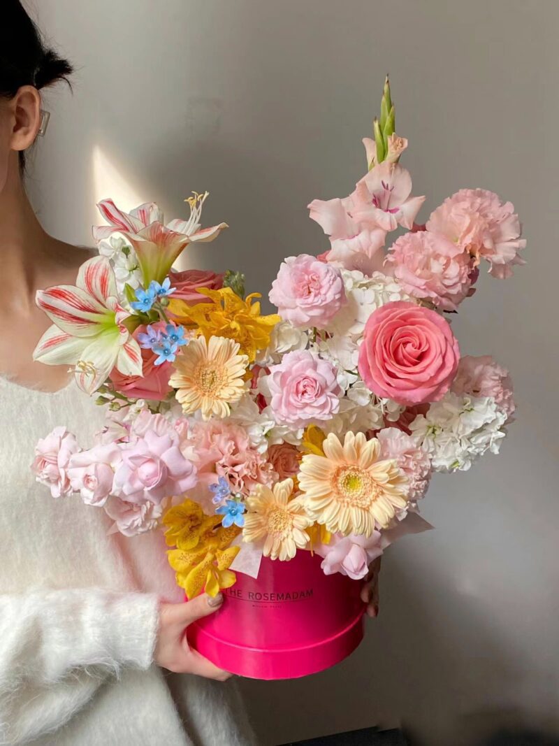 PASTEL PINK BOX S