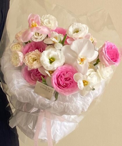 PINK WHITE TONE S 004 BOUQUET