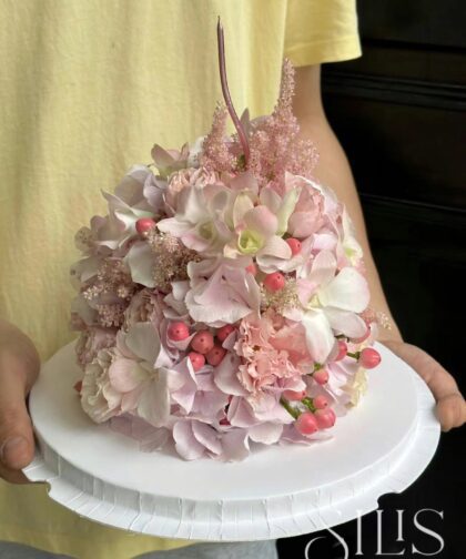 BLOOM CAKE HYDRANGE PINK