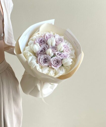 MANTA ROSE &TULIP BOUQUET S