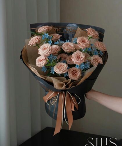 CAPPU MIX BLUE FLOWER M 001 BOUQUET