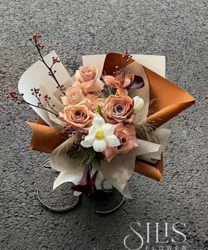 VINTAGE CAPUCHINO MIX S BOUQUET