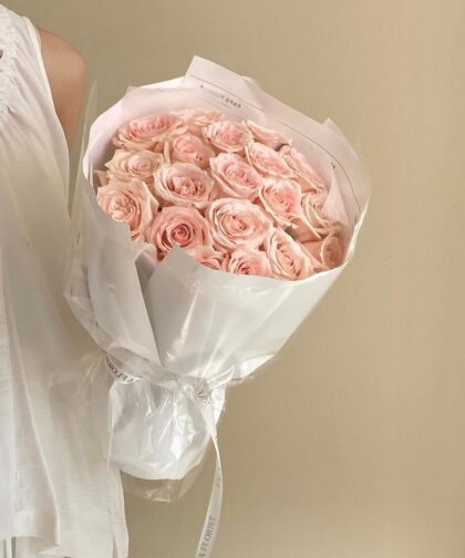 Nude Pink Libra Rose BOUQUET