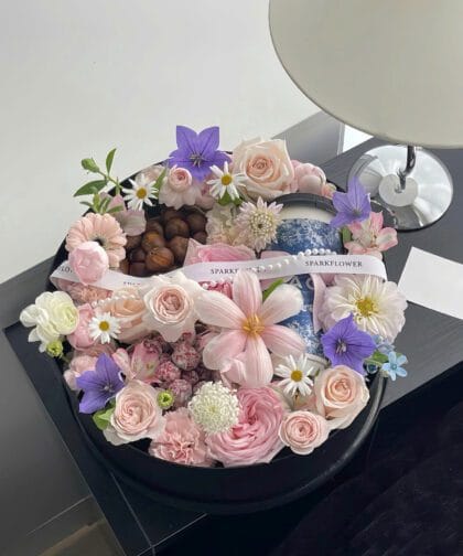 PINK PURPLE GILF BOX