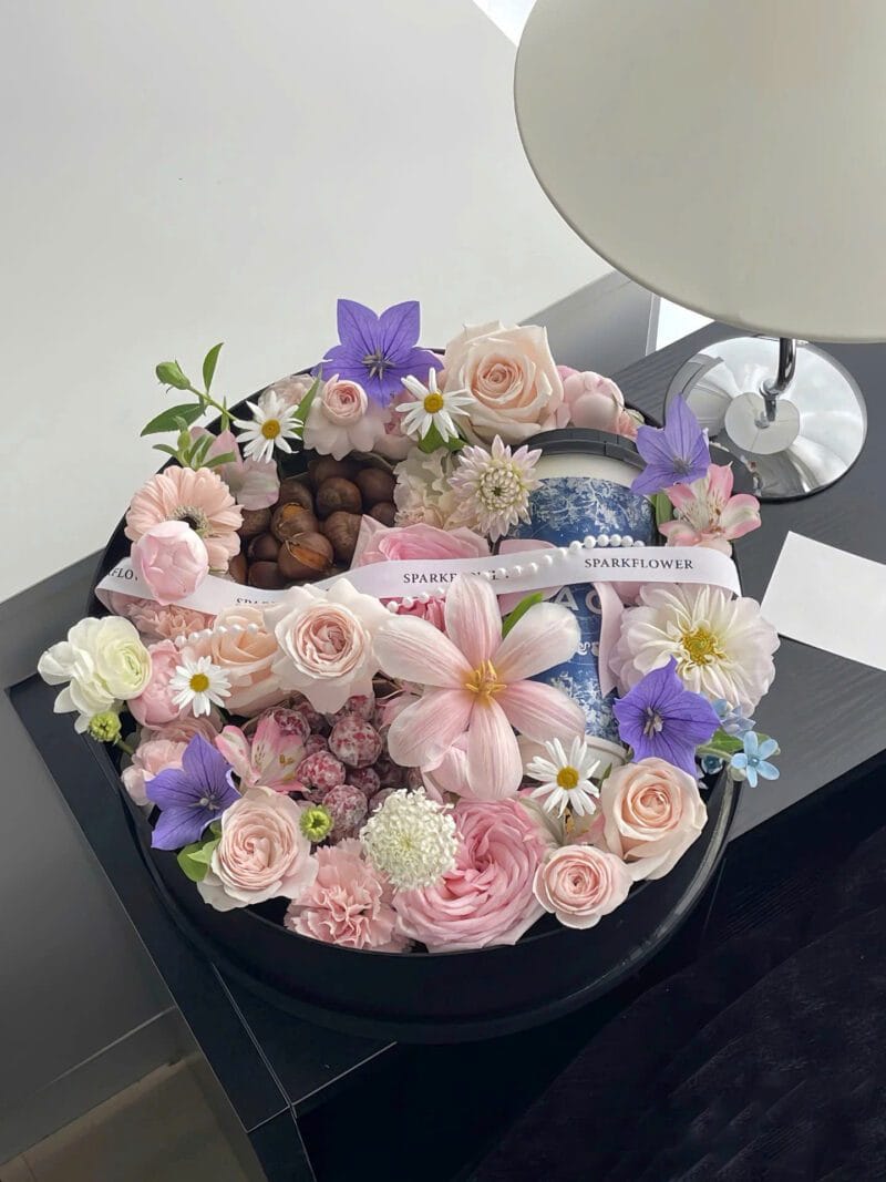 PINK PURPLE GILF BOX