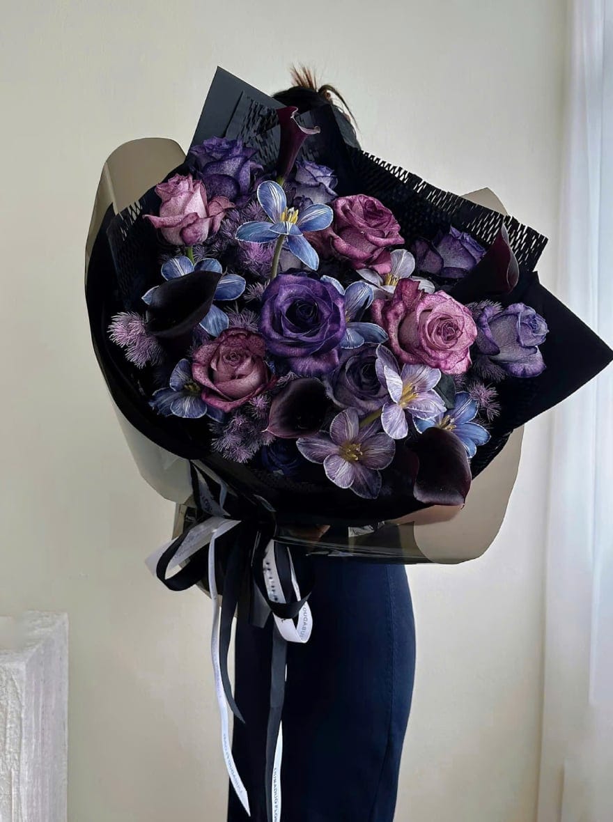 BLUE – PURPLE DARK TONE BOUQUET