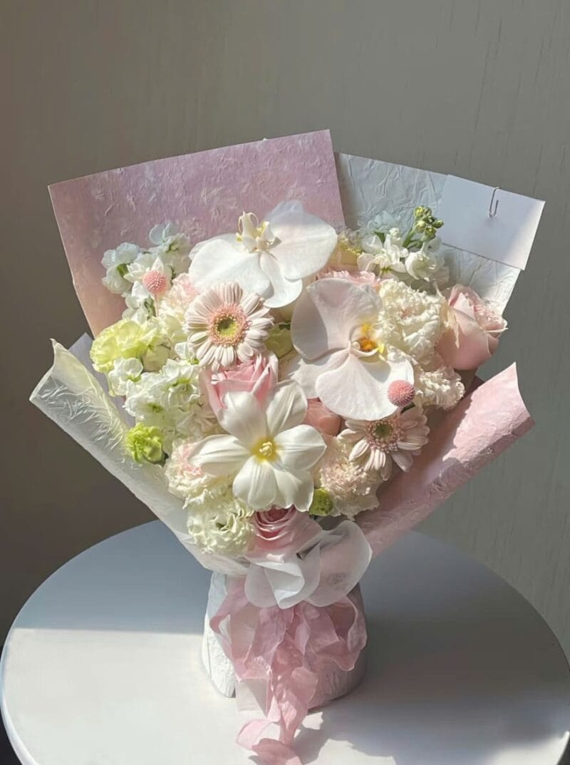 PASTEL MIX GERBERA BOUQUET S