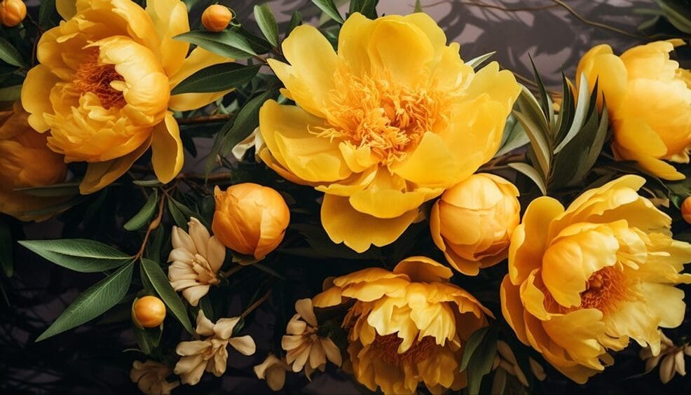 Ý nghĩa của hoa mẫu đơn vàng
