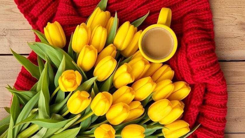 Ý nghĩa của hoa Tulip vàng