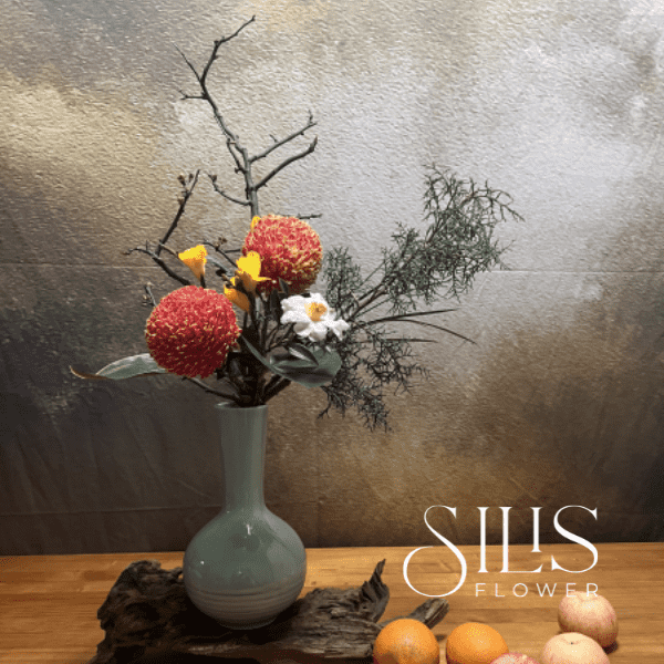 Nghệ thuật cắm hoa phong cách hiện đại cùng Silis Flower