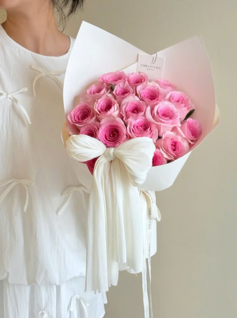 ROSELLE ROSE MIX BOWTIE