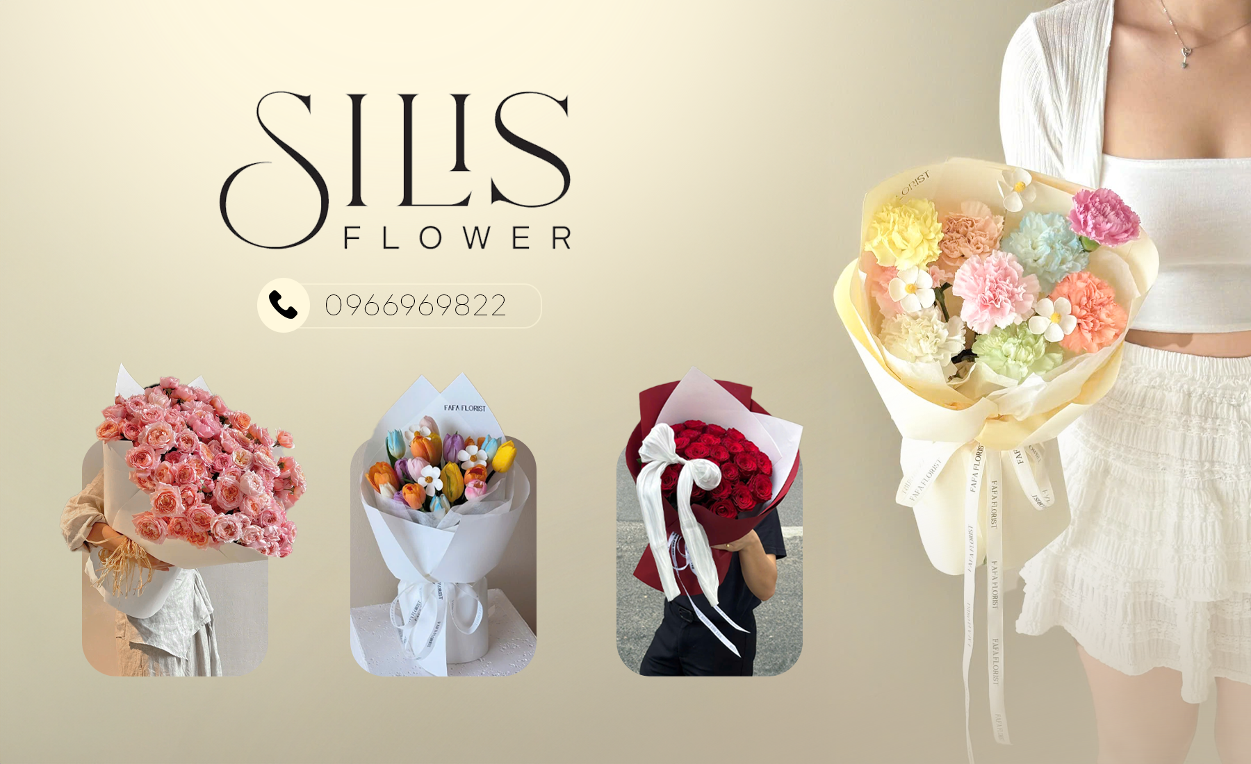 Banner Silis Flower