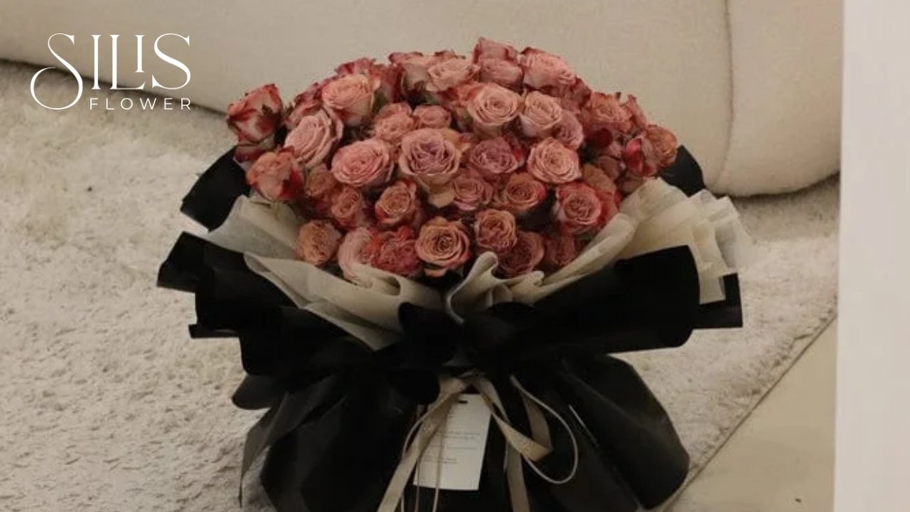luxury flower arrangements in Saigon