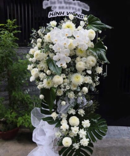 CONDOLENCE FLOWER STAND 017