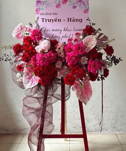 PINKPLOY FLOWER BOARD STAND