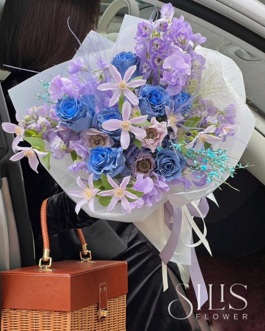 Lẵng hoa 8/3 tặng mẹ vợ